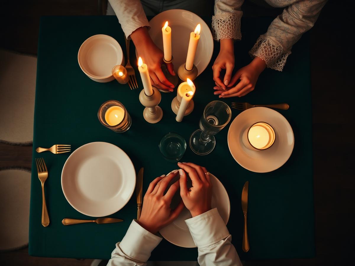 A mesa familiar como arena de formação